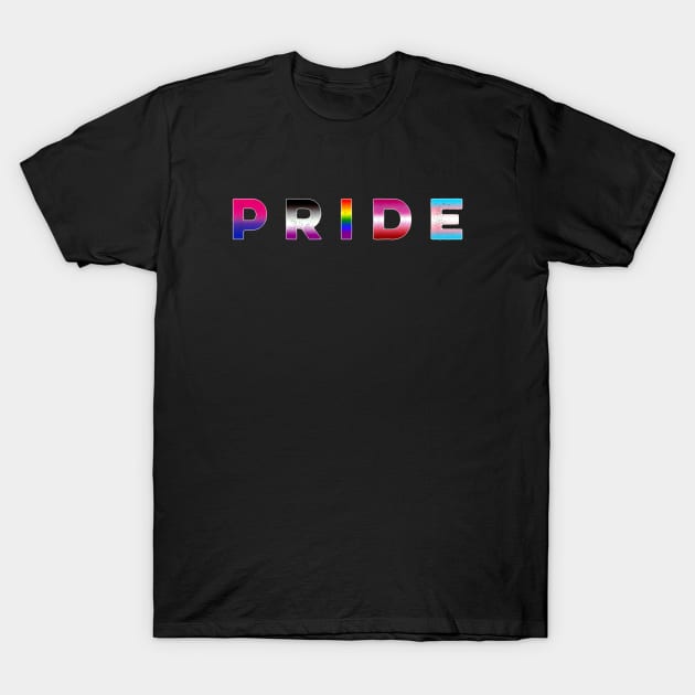 Pride Flags T-Shirt by lezhangoutpod